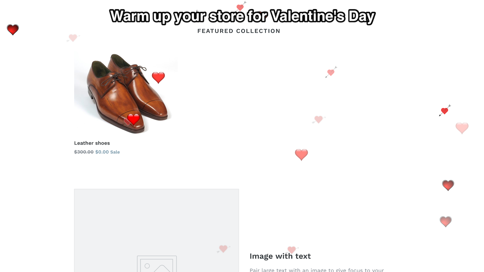 Warm up your store for Valentine's Day