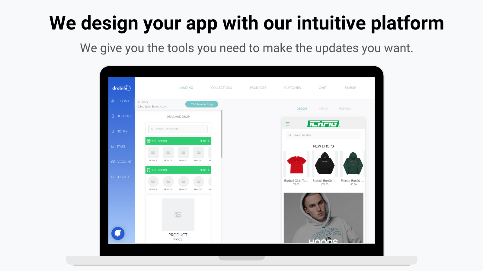 We design your beautiful app