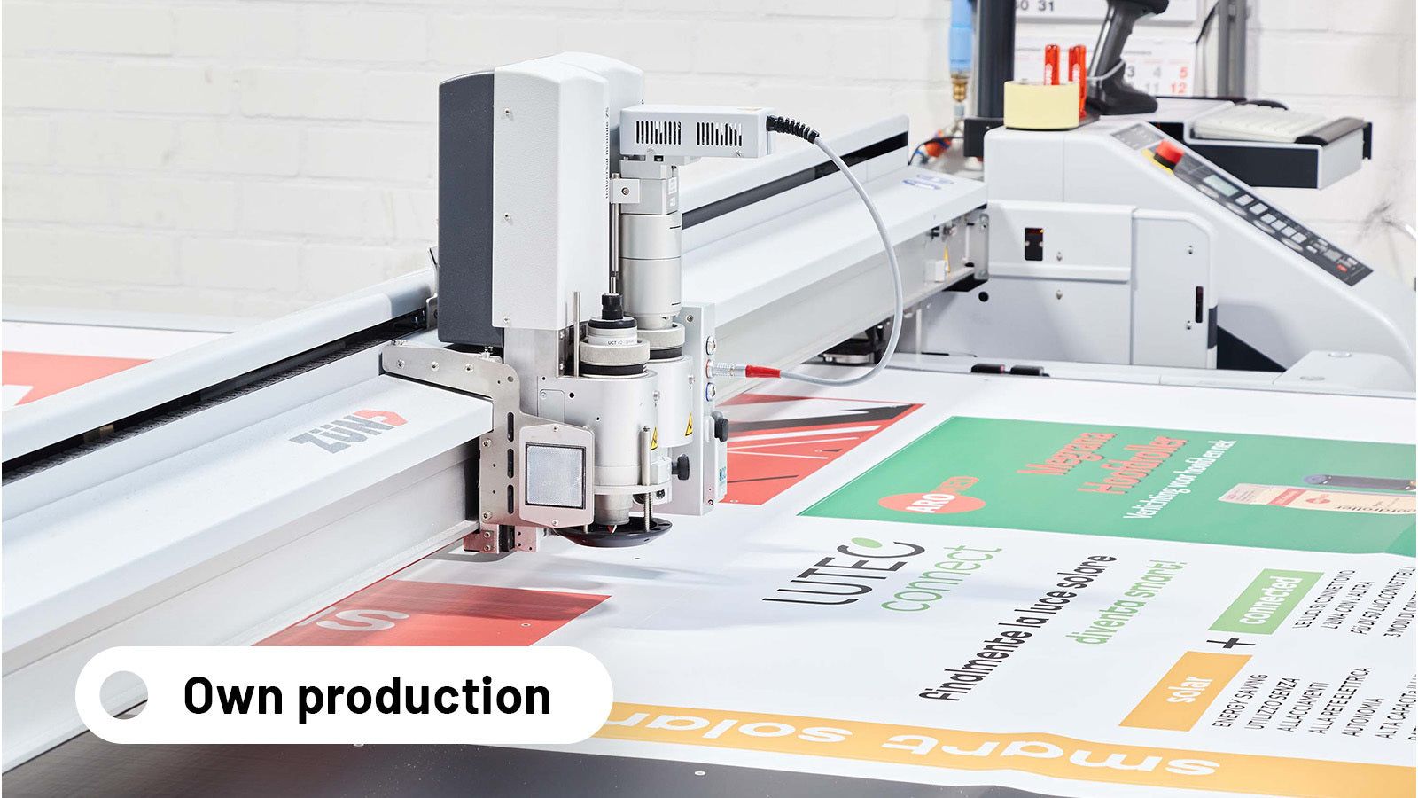 We produce your orders at Print.com production hubs
