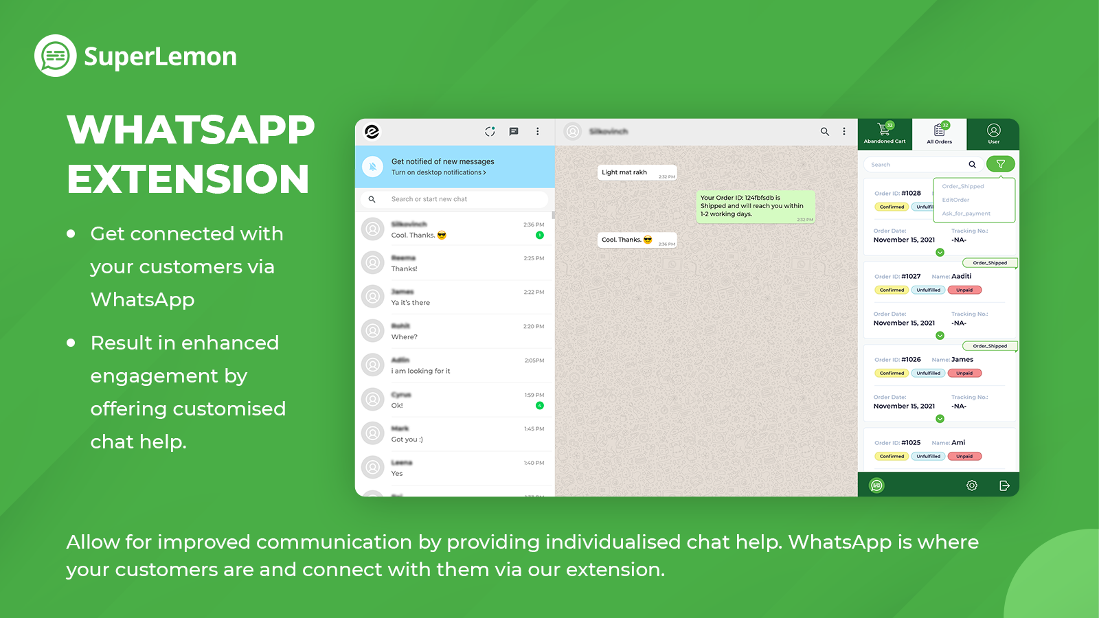 Whatsapp Extension