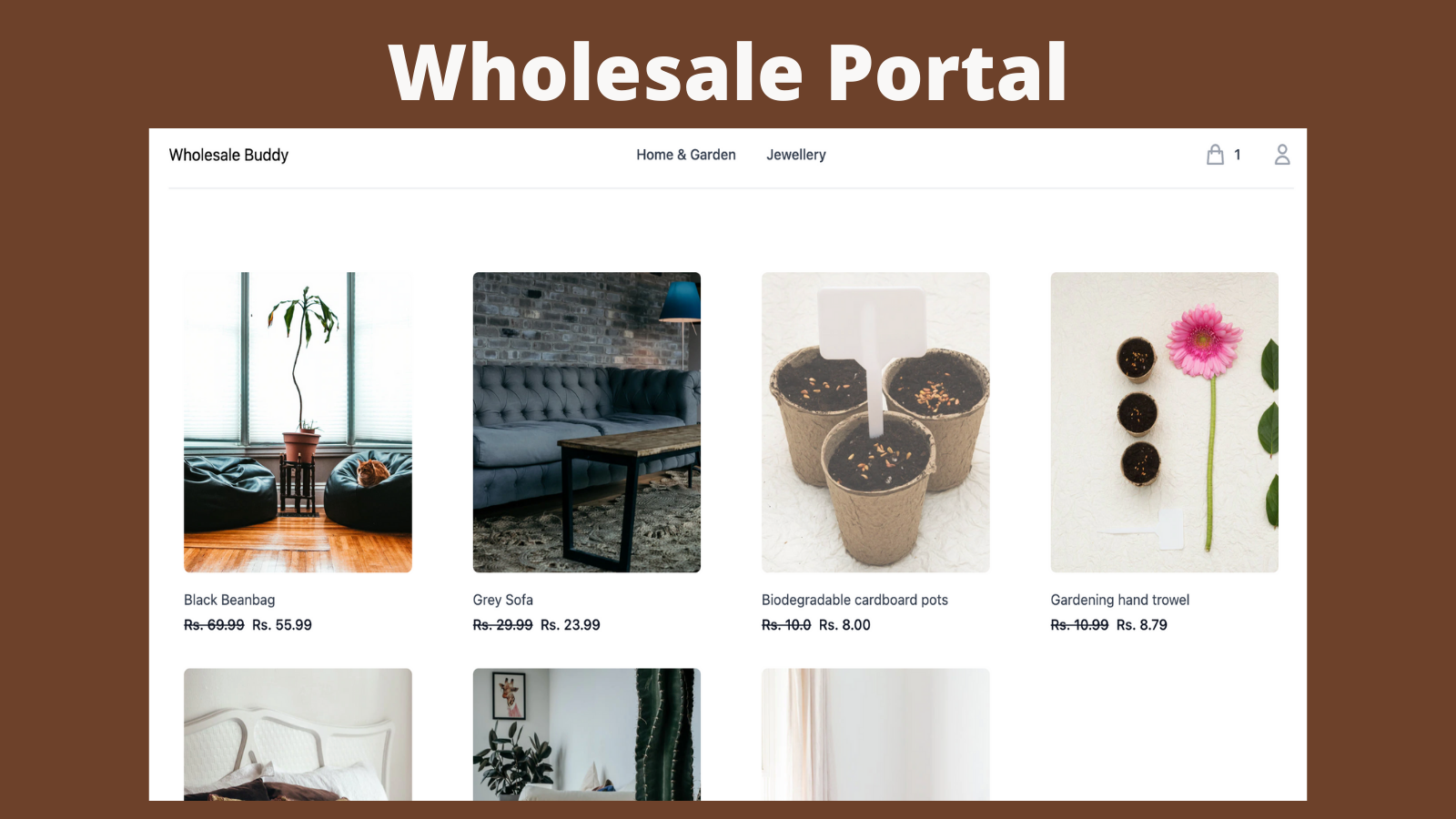 Wholesale Portal Demo