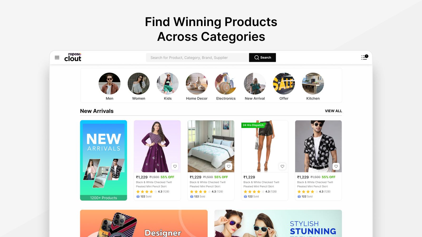 Winning Products Across a Wide Range of Categories
