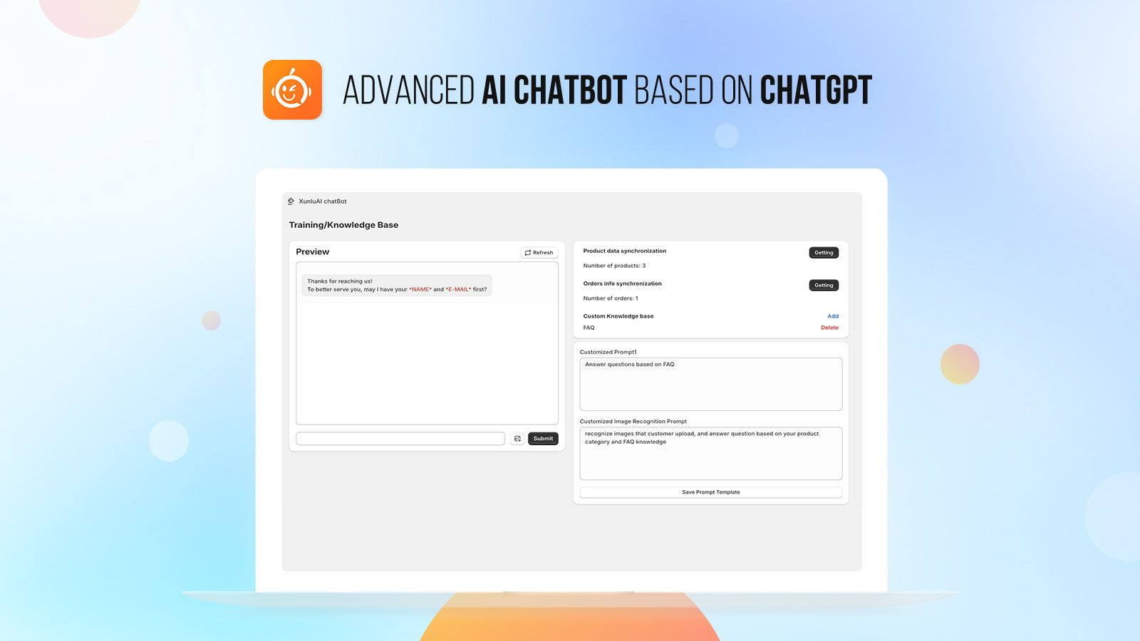 XunluAI chatBot training