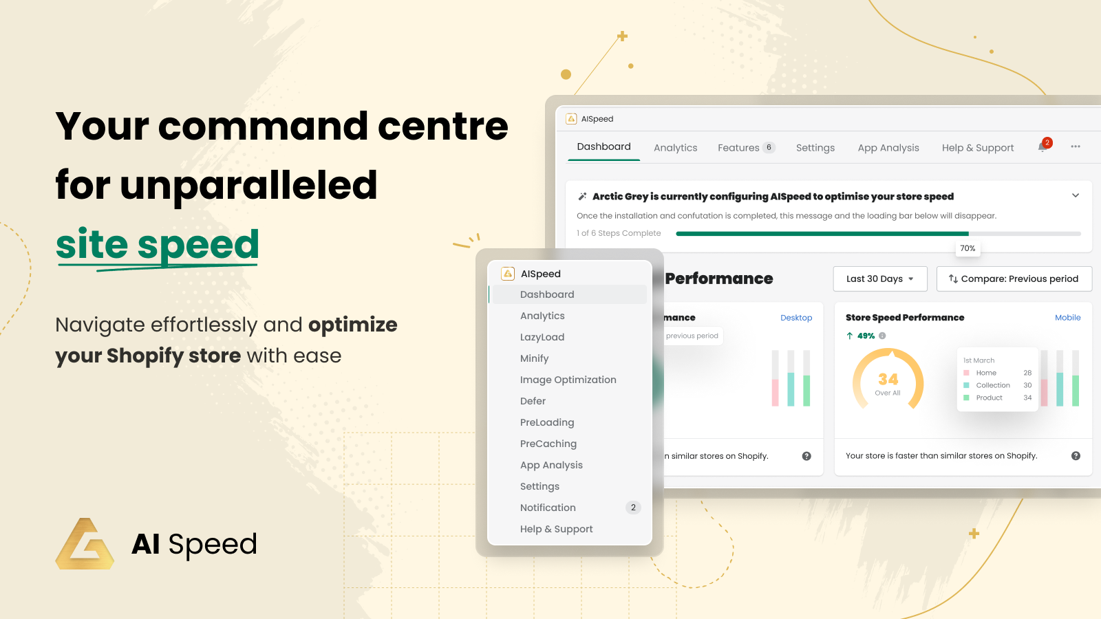 Your command centre for unparalleled site speed