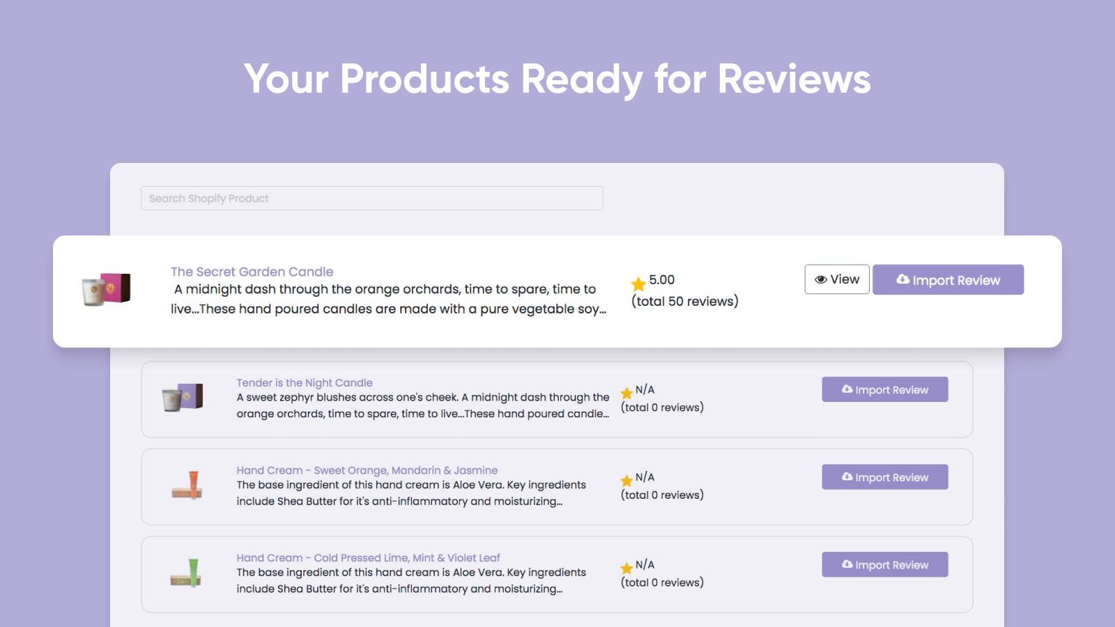 Your Products Ready for Reviews