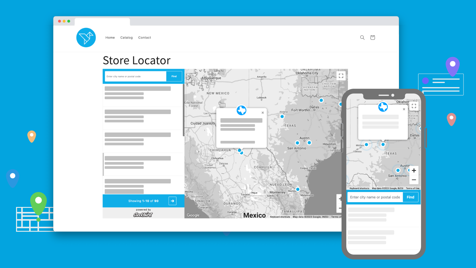 Your store front store locator